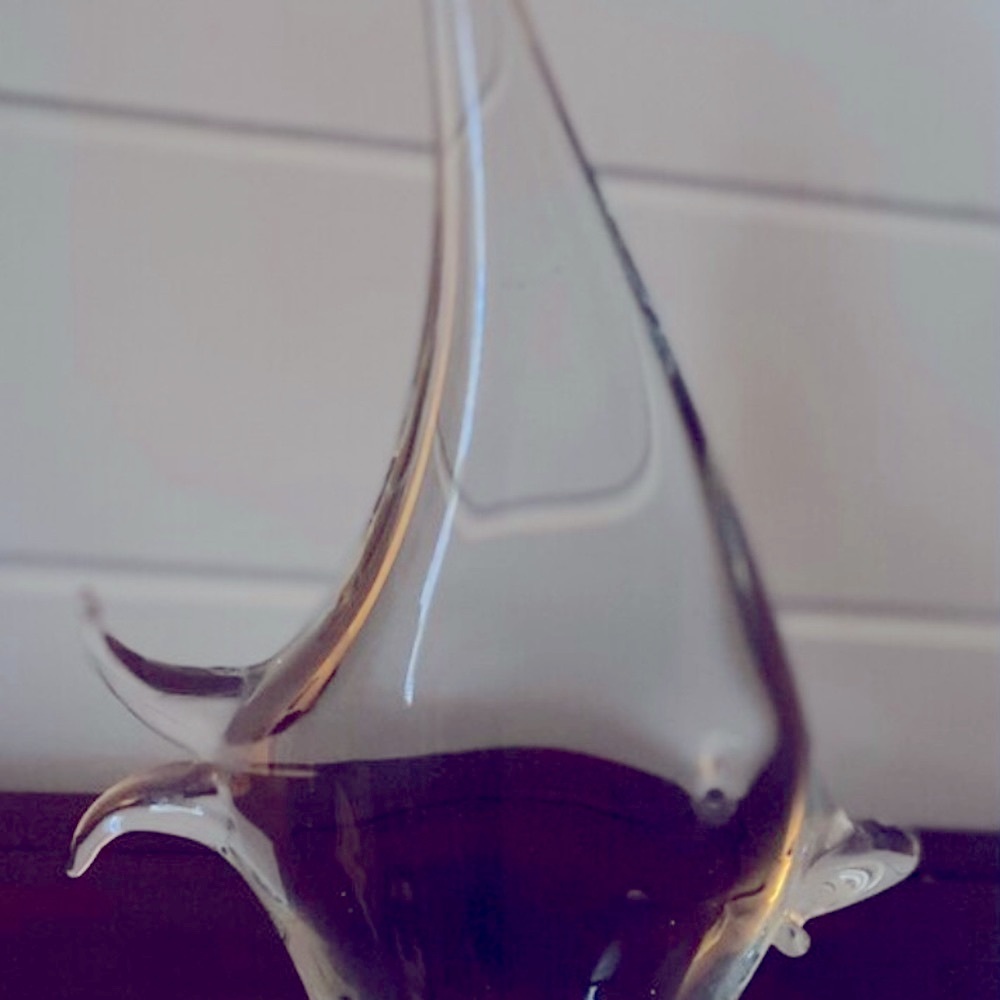 Vintage Murano Angel Glass 11x7